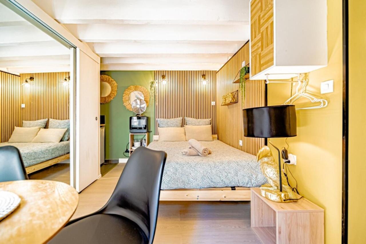 Warm And Well-Appointed Studio Foch Massena District Lyon Exterior foto